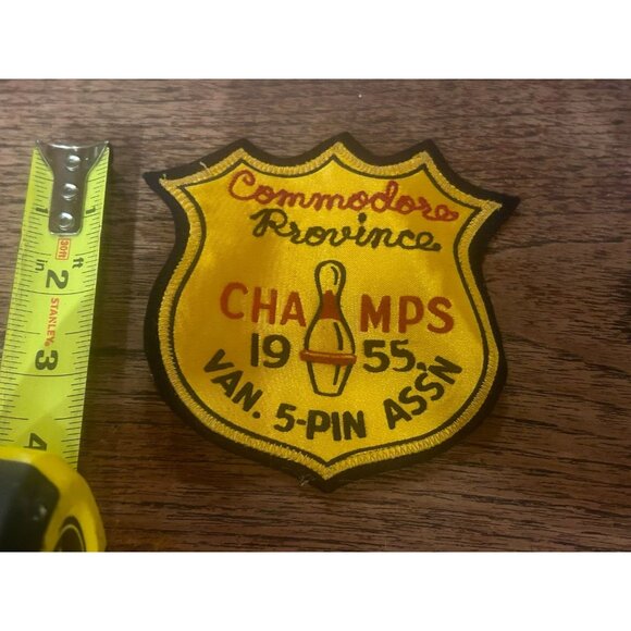 Bowling Club Patch Commodore Province 1955 - Picture 1 of 6